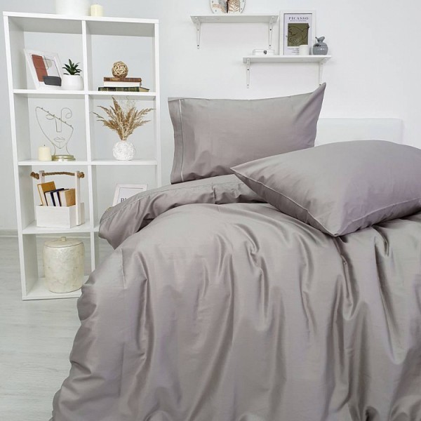 Комплект постельного белья Tivolyo home CASUAL хаки
